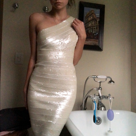 herve leger white